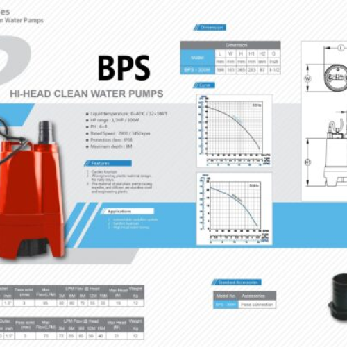 Máy Bơm Chìm Nhựa APP BPS Series
