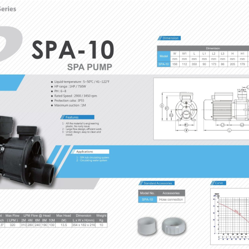 Máy Bơm Nước Biển Hồ Bơi APP SPA Series